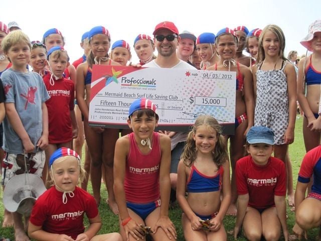 Hendersons donate to surf clubs Hendersons donate to surf clubs